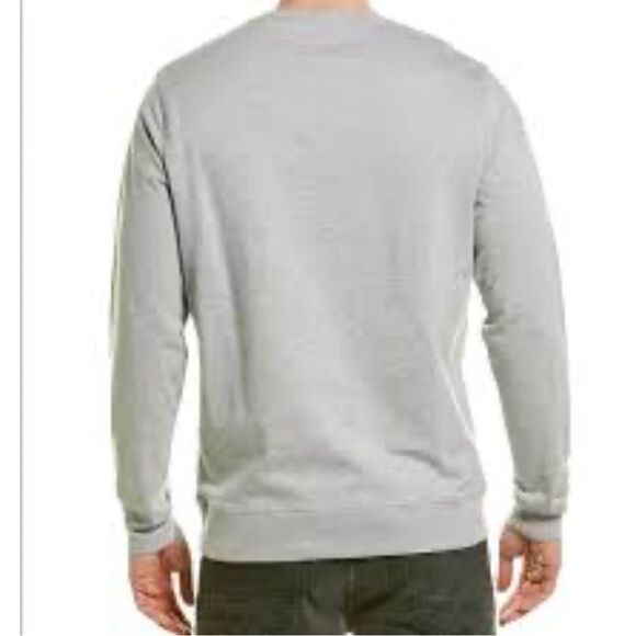 Karl Lagerfeld Men’s Paris French Terry Circle Logo Pullover Sweatshirt Sz L - Picture 2 of 5